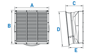 exhaust fan dimension 1100x640