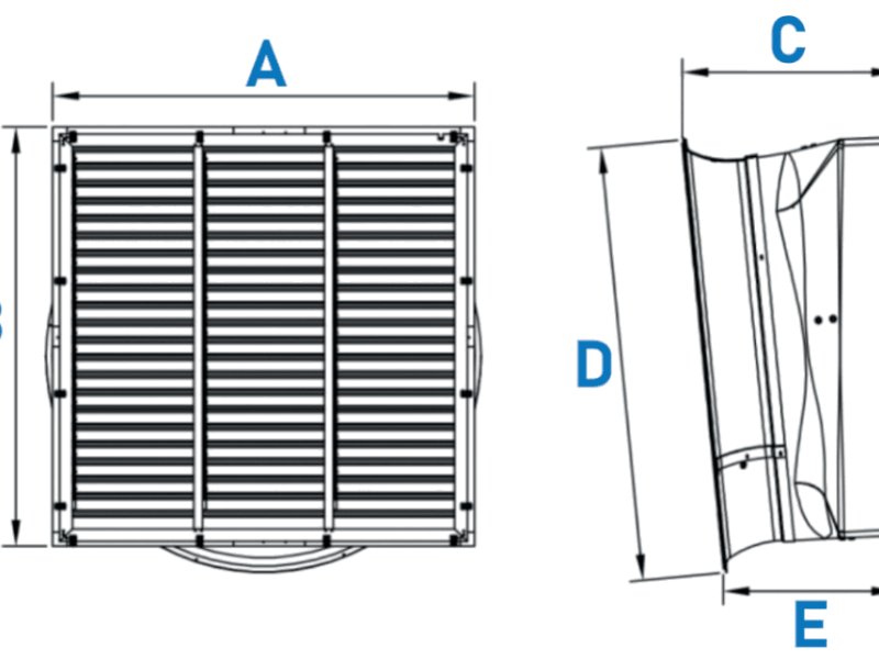 exhaust fan dimension 1100x640